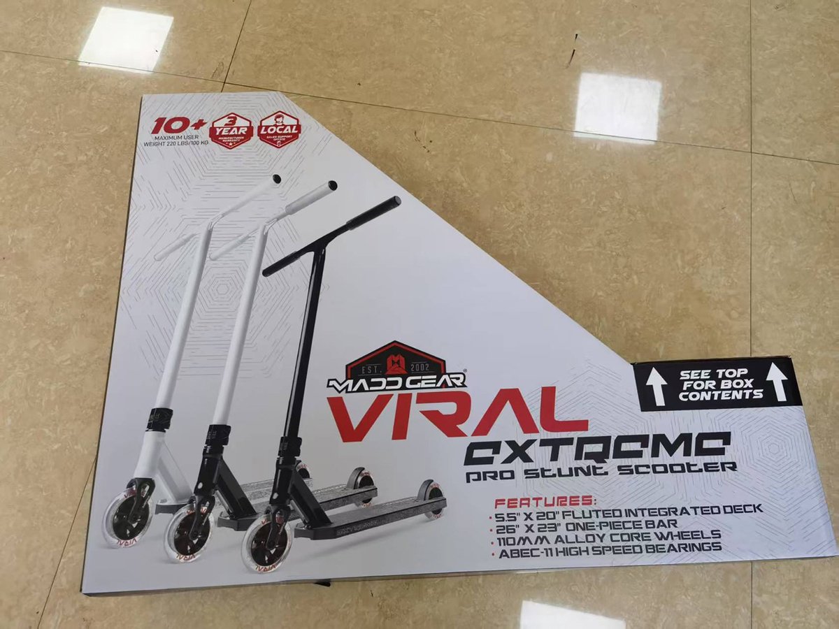 Stuntstep - Madd Gear Viral Extreme YinYang - Stuurhoogte 89cm - Vanaf 10 jaar - 110mm wielen Step kopen online