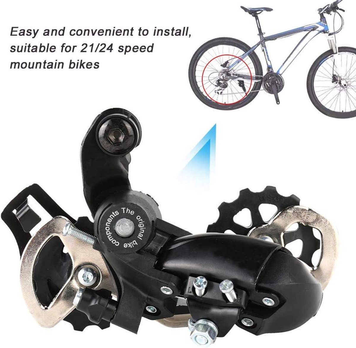 21 24 versnellingen fietsschakelsysteem van metaal voor road en mountain bike reserveonderdelen inbegrepen