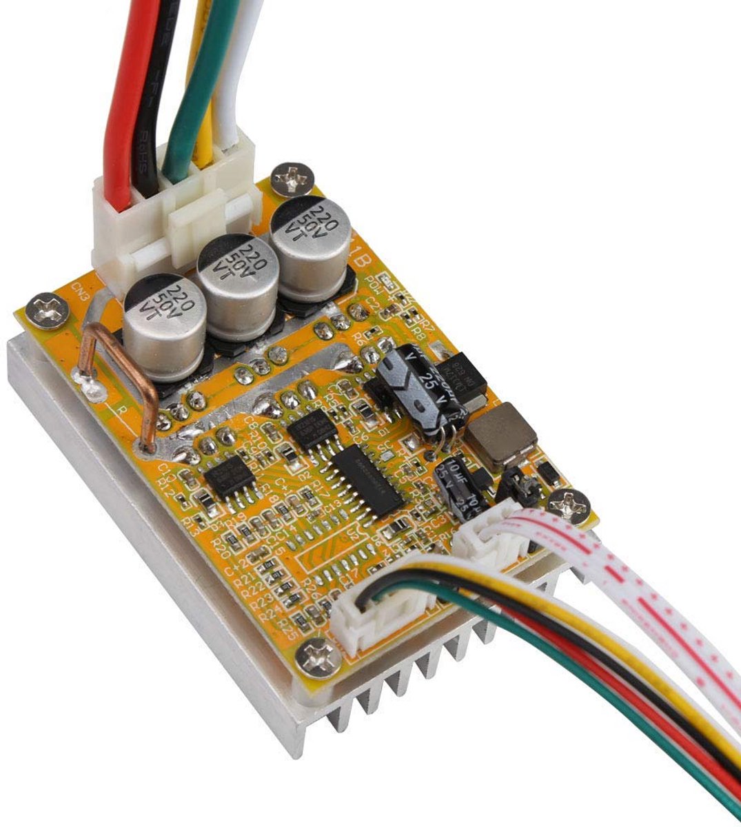 350W Borstelloze DC Motor Controller 5V-36V met Hall Sensor PWM Snelheidsregeling Loopmotor kopen online