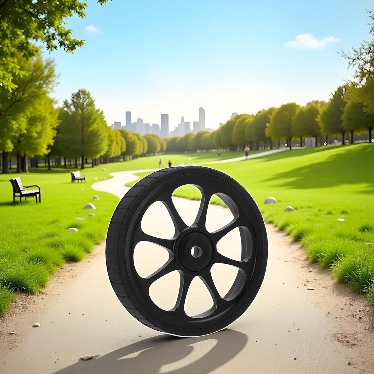 Allecto - Aluminium Vouwfiets Easy Wheel 82 Mm - Verbreed Lager - Geschikt voor Brompton 3sixty Vouwfiets. Fiets kopen online