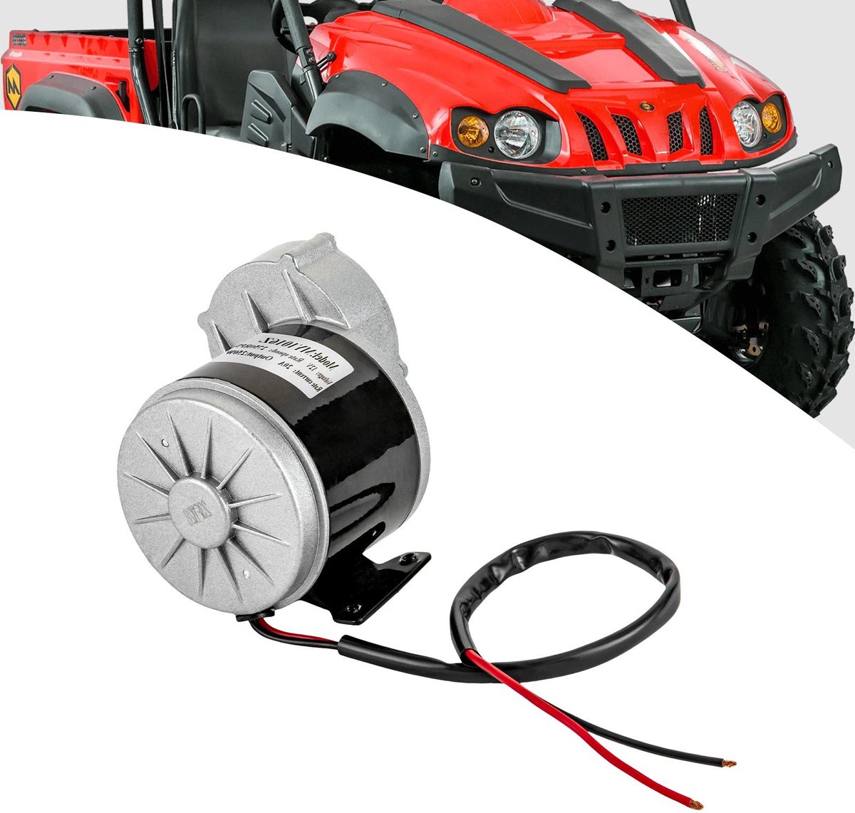 Allecto - Elektrische fiets motor - 250W 12V reductiemotor - Geborstelde DC-elektromotor - E-bike - Scooter - 220lbs belasting - 2750 RPM - Geschikt voor fietsen - Zwart model met goede prestaties. Fiets (elektrisch) kopen online