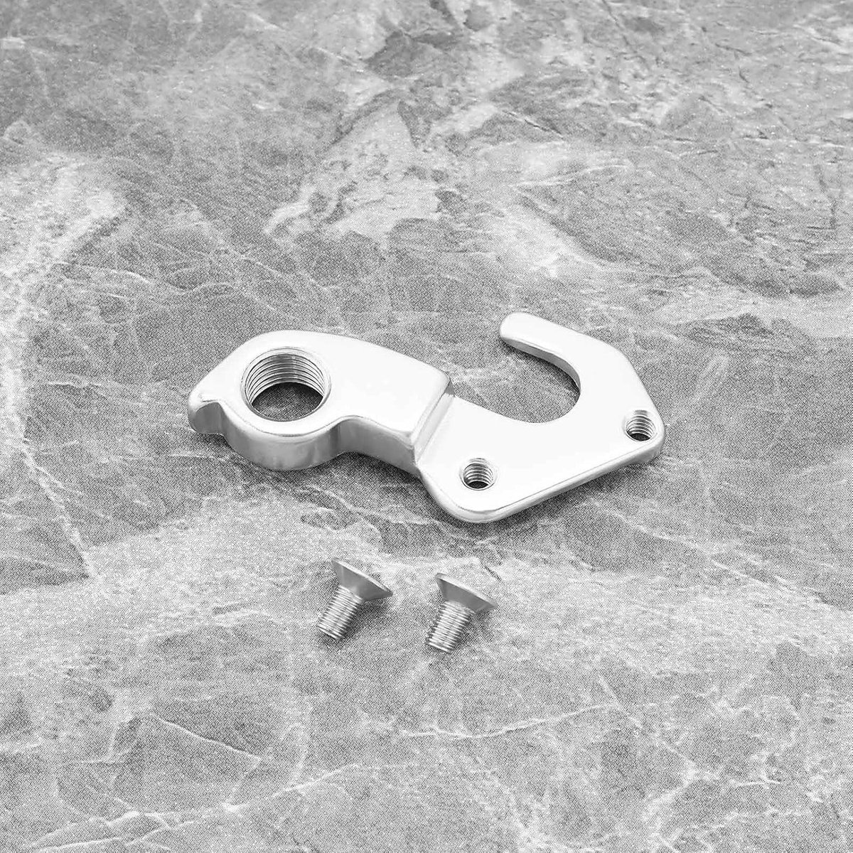 allecto fiets derailer haak metaal achterderailer schroef compatibel met fietsaccessoires zilver mechanische derailer haak voor fiets staart marwi focus modellen