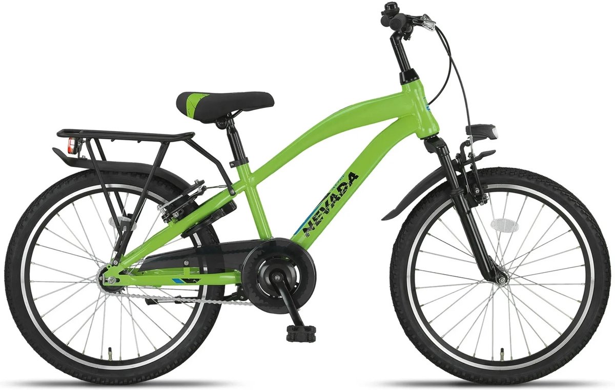 Altec Nevada - Allroad Kinderfiets - Jongensfiets - Mountainbike - 22 inch - Groen Kinderfiets kopen online