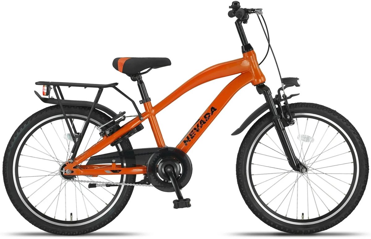 altec nevada allroad kinderfiets jongensfiets mountainbike 22 inch oranje