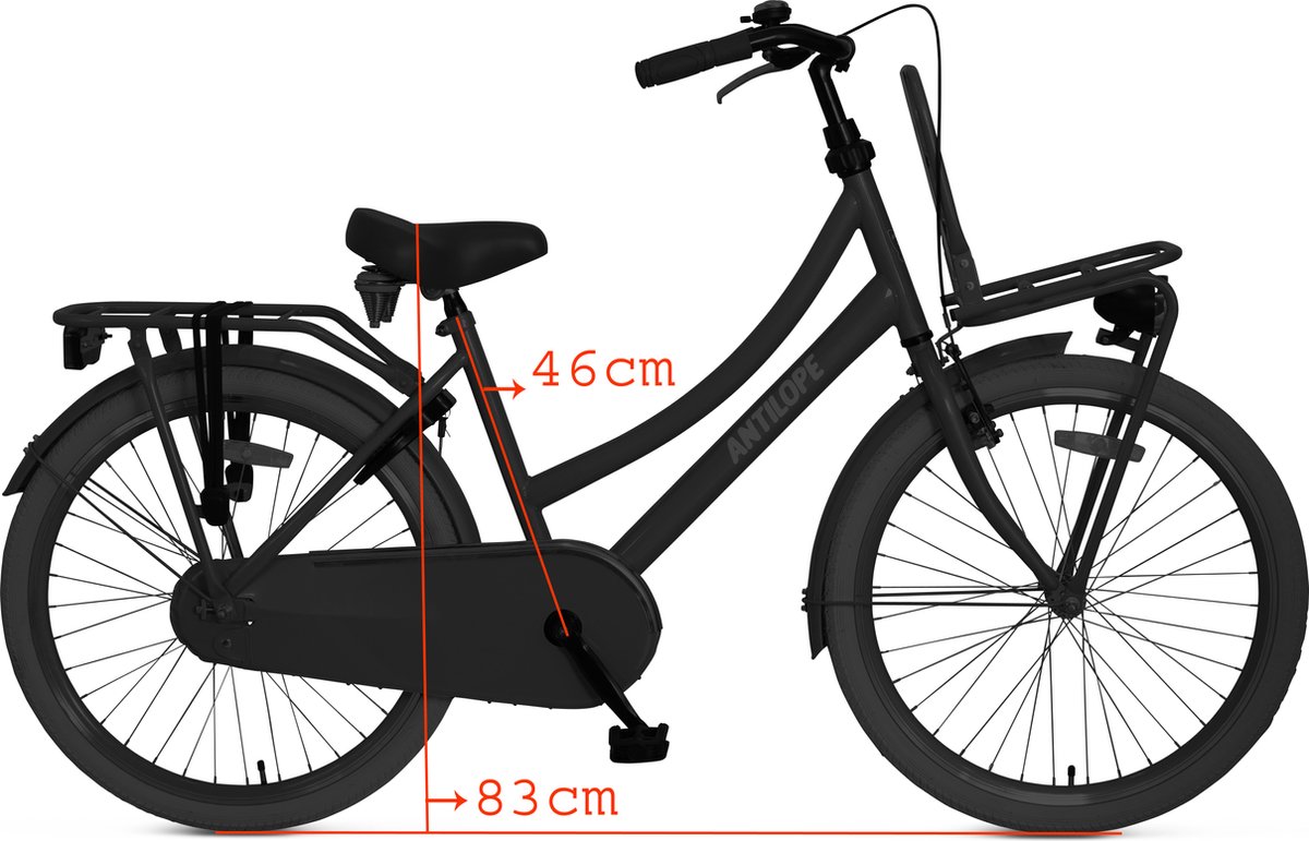 Antilope Transport Meisjesfiets 26 Inch Mat Lichtgroen Gratis Rijklaar Bezorgd Kinderfiets kopen online