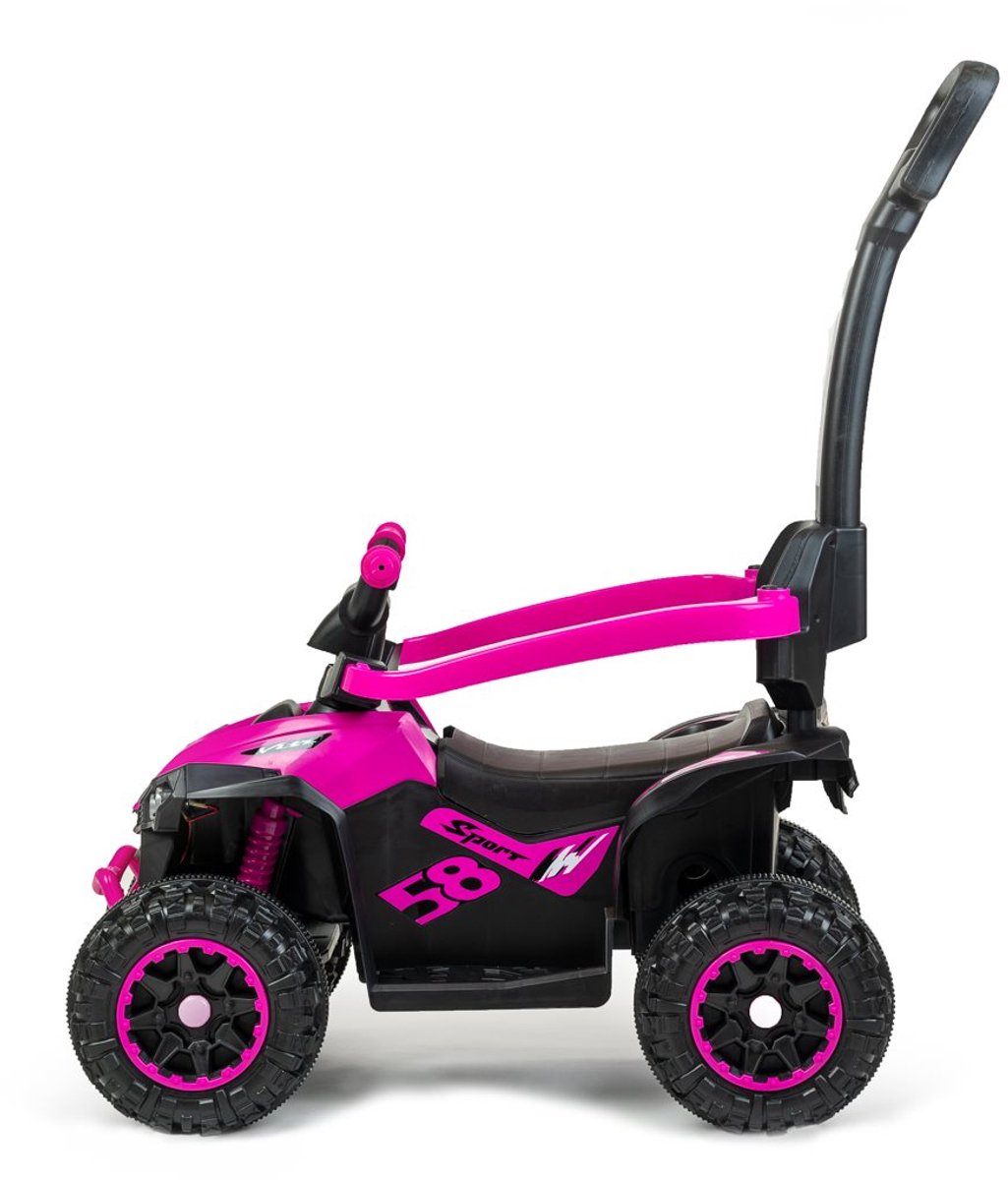 baby mix step mega kinderstep blauw met geleidingsstang kinderstep loopfiets peuterstep speelgoed buitenactiviteit