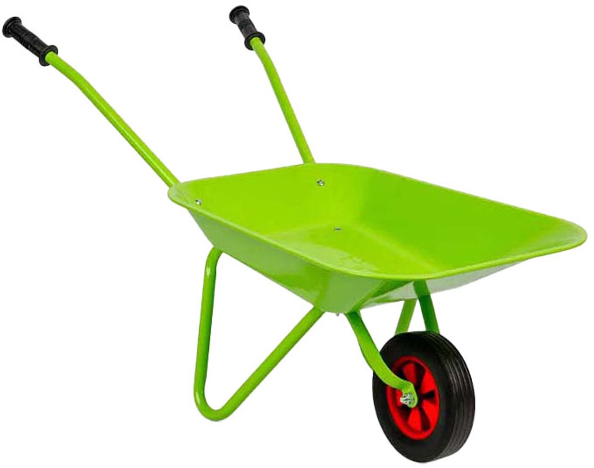 bigjigs kruiwagen speelgoed tuinieren multi kleuren voor kinderen