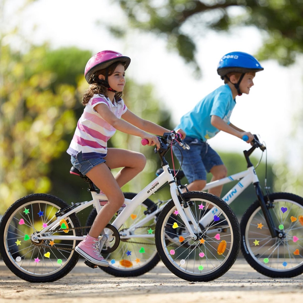 Bike Spoke Decoration, 132 Pieces Colorful Spokes for Kids, Bicycle Clip Beads, Bicycle Spoke Beads Wheel for Kids and Adults Fiets kopen online