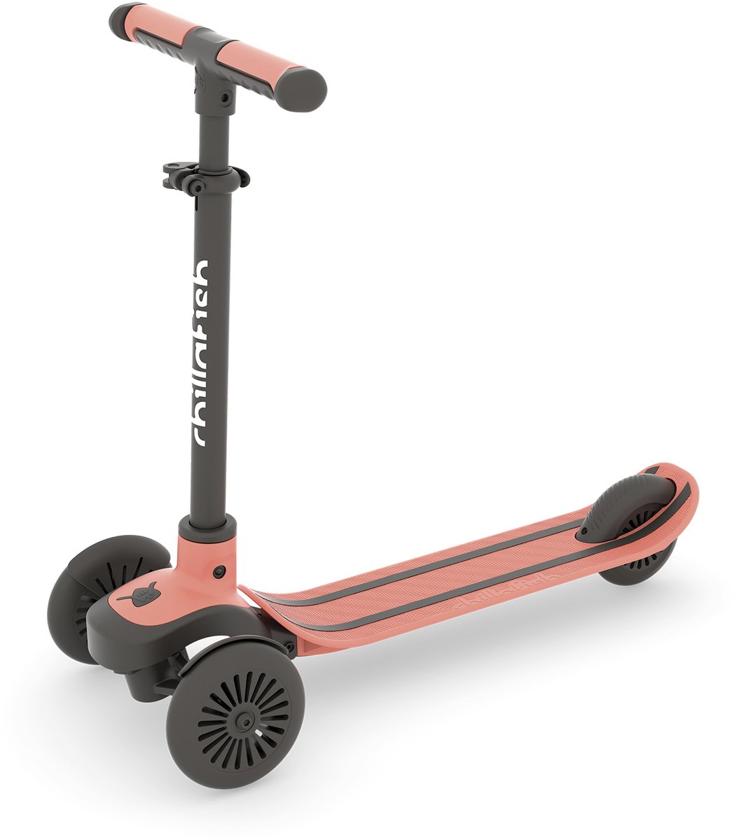 Chillafish Scotti 3 Flamingo - Step - 3+ Jaar - Drie Wielen - Leun-Om-Te-Sturen Step kopen online