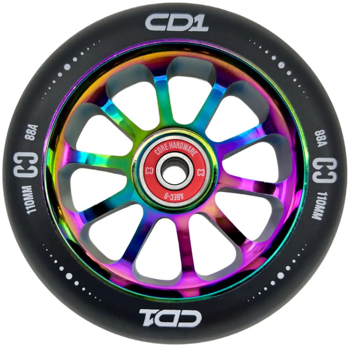 CORE CD1 Stuntstep Wiel 110mm Neochrome Step kopen online