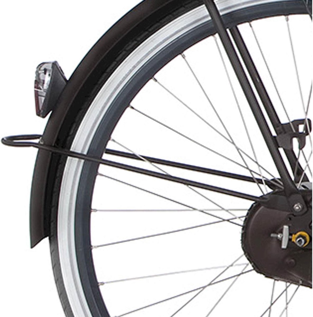 cortina spatbordstang achter 28 roots matt espresso brown