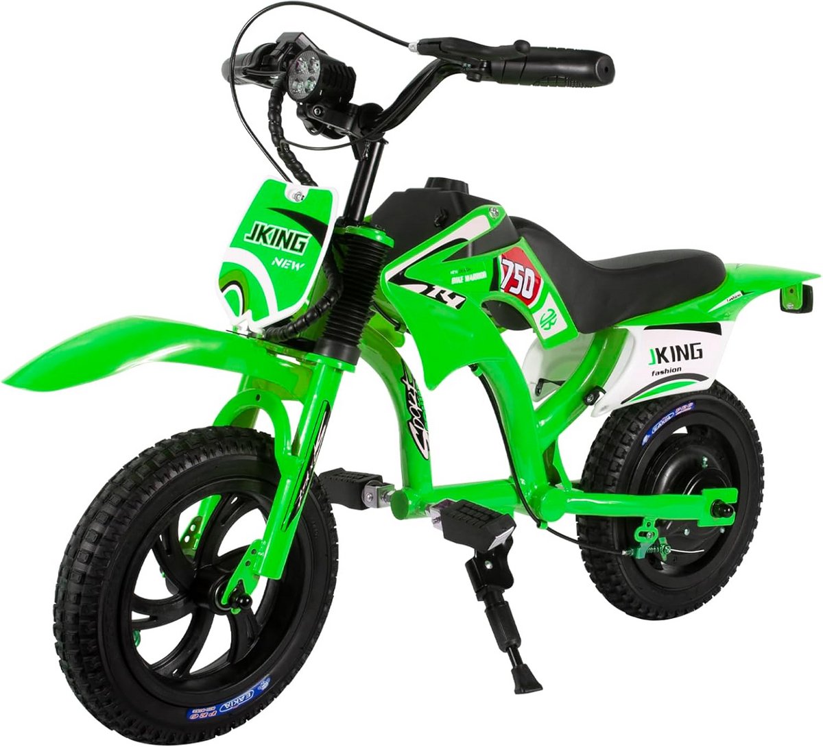 DBS C6 Elektrische Kinder Crossmotor – 300W – tot 16 km/u – 12 Inch – voor kinderen van 3–12 jaar – Groen Accuvoertuig kopen online
