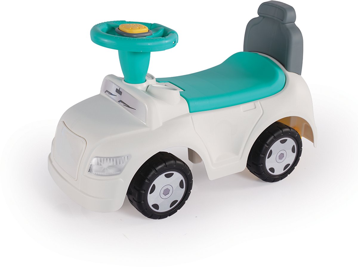 Dolu Step Car 2in1 Loopauto & Loopwagen Wit/Blauw Loopauto kopen online
