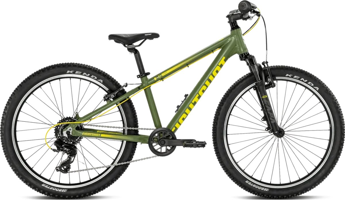 Eightshot X‑Coady - Kinder Mountainbike - 8 versnellingen - 24 inch - Groen Kinderfiets kopen online