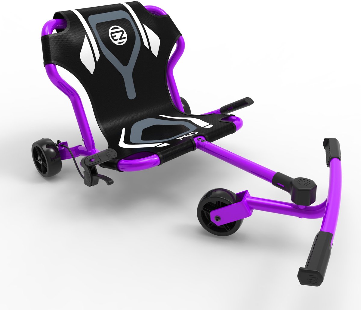 ezyroller pro x skelter waveroller van 10 tot 17 jaar vanaf 135 cm en tot 80 kg verstelbare driewieler paars