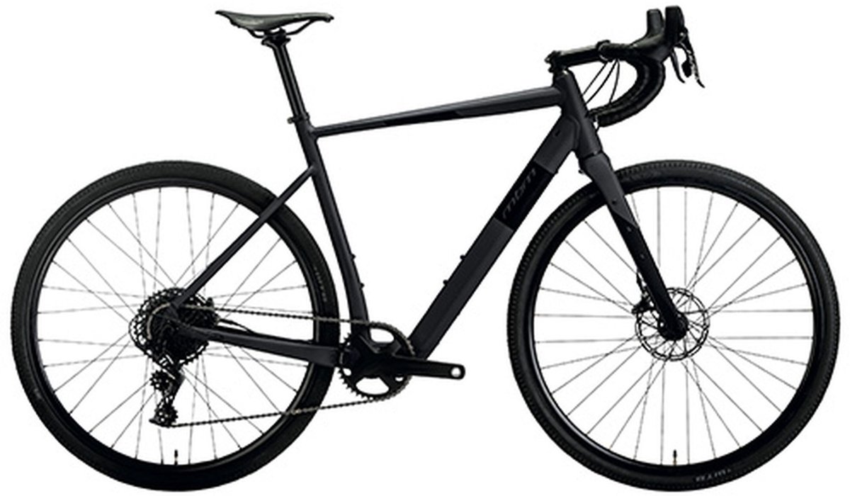 gravelbike keres 28 inch matt dark gray