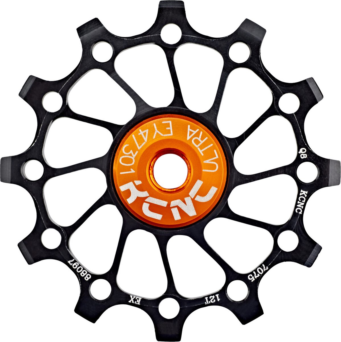 Kcnc Ultra Sram X-sync Long Teeth Narrow/wide 11-12s Derailleurwieltje Zwart 12t Fiets kopen online