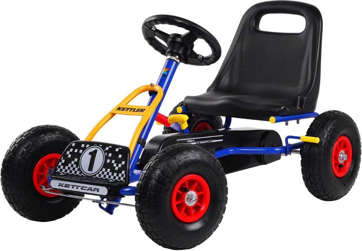 Kettler KETTCAR RETRO Skelter - Luchtbanden - Verstelbaar zitje - 3-6 jaar Skelter kopen online
