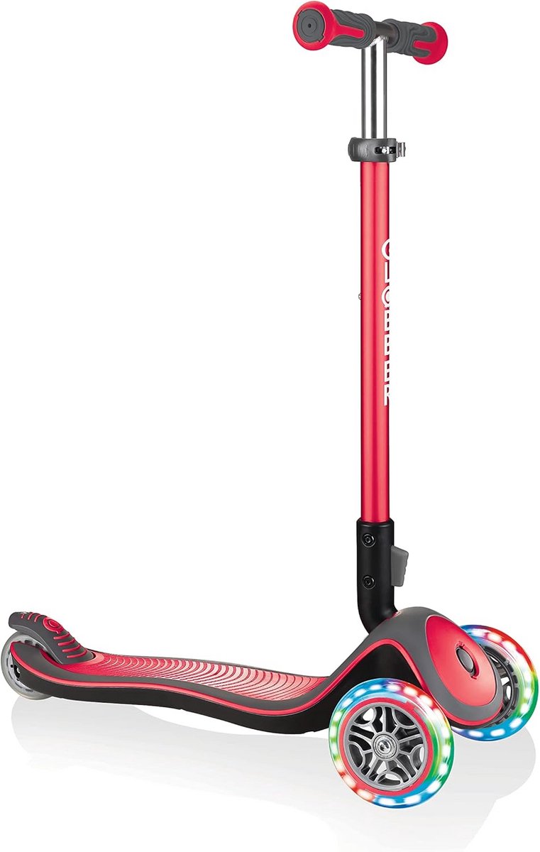 Kinderstep 3 wielen - Led verlichting in wielen - Hoogte verstelbaar - Kunststof Driewieler kopen online