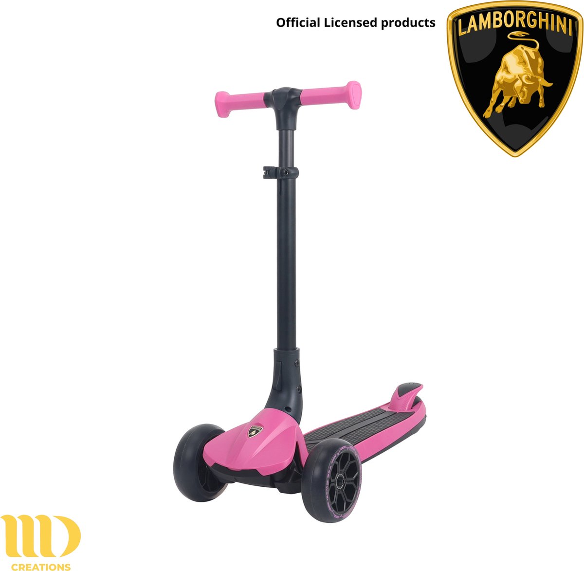 lamborghini scooter scooter kinderen kinderstep 3 wielen kinderstep lambo scooter lamborghini step step kinderen step l3 roze