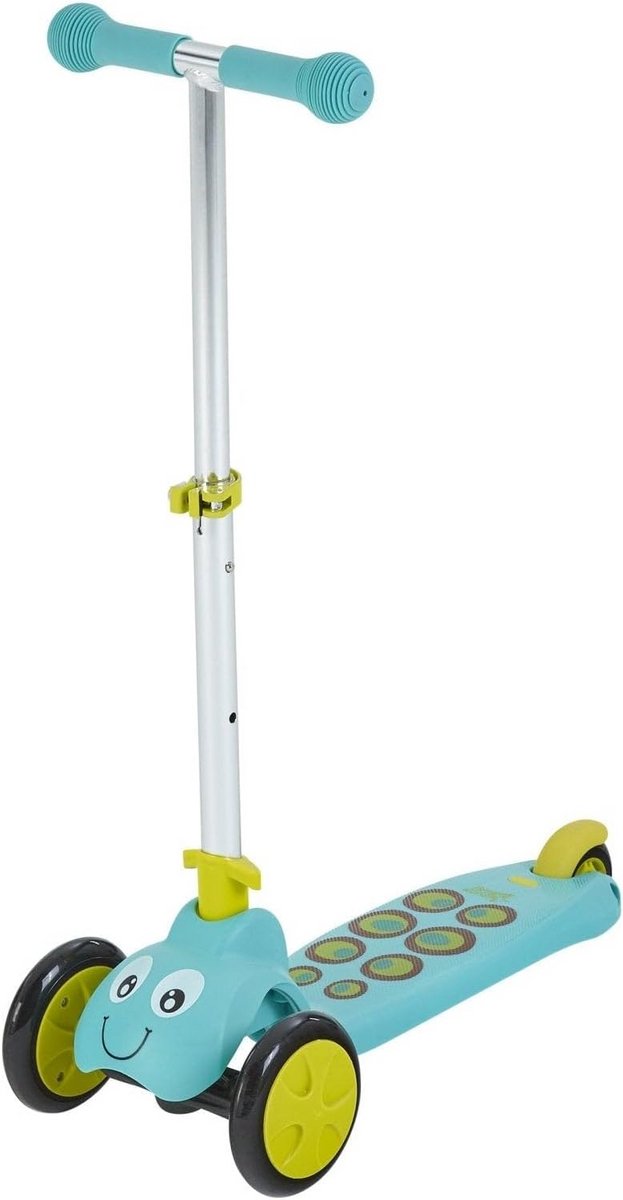 Loopscooter 3-Wieler met Verstelbaar Stuur - Blauw - Kinderscooter voor Binnen en Buiten Driewieler kopen online