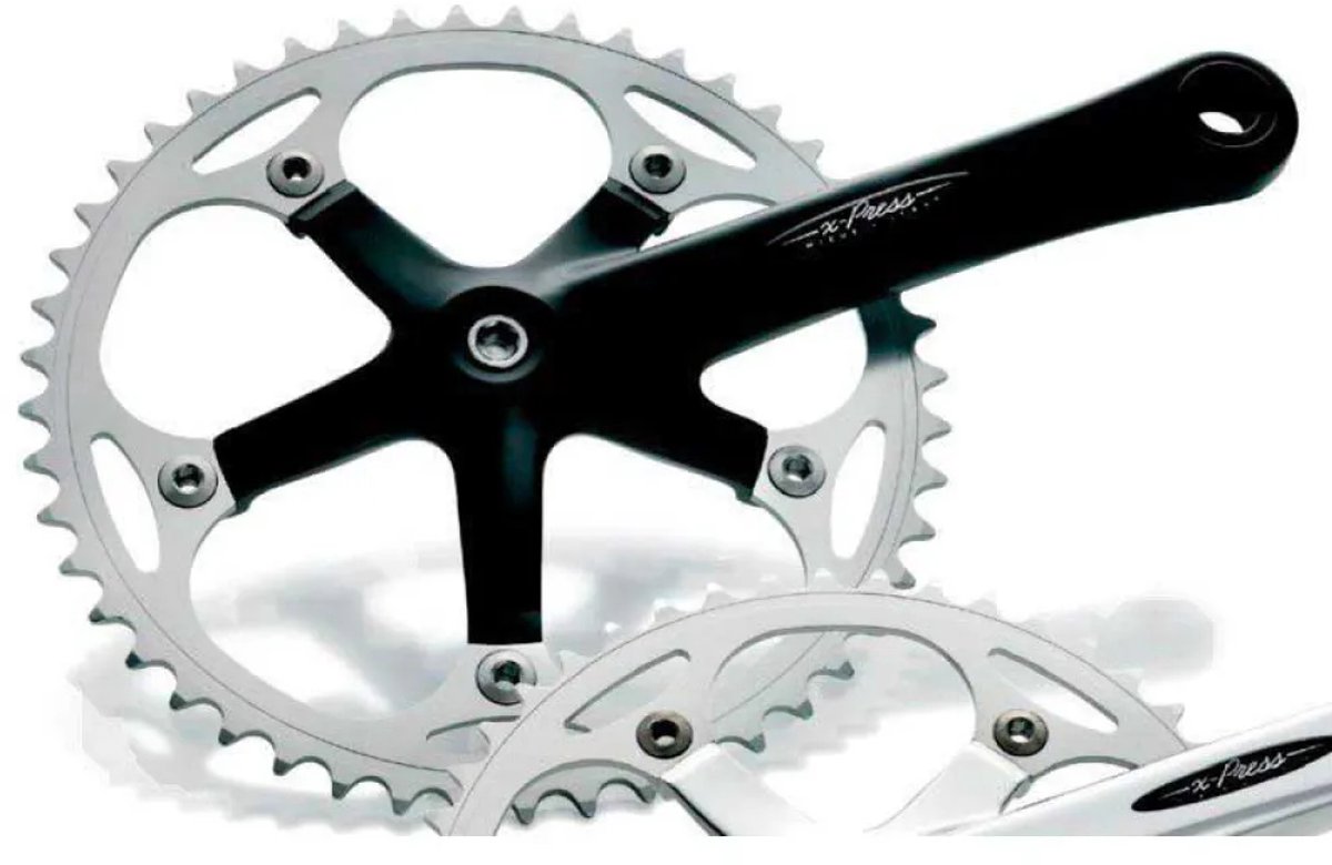 miche xpress 135bcb crankstel zilver 170 mm 48t