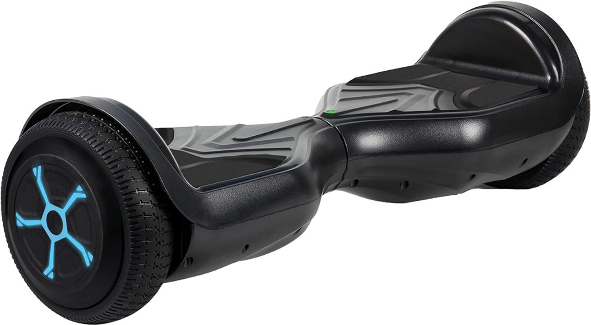 mmm hoverboard met hoverkart hoverkart hoverboard zwart 60 cm x 19 cm x 19 cm