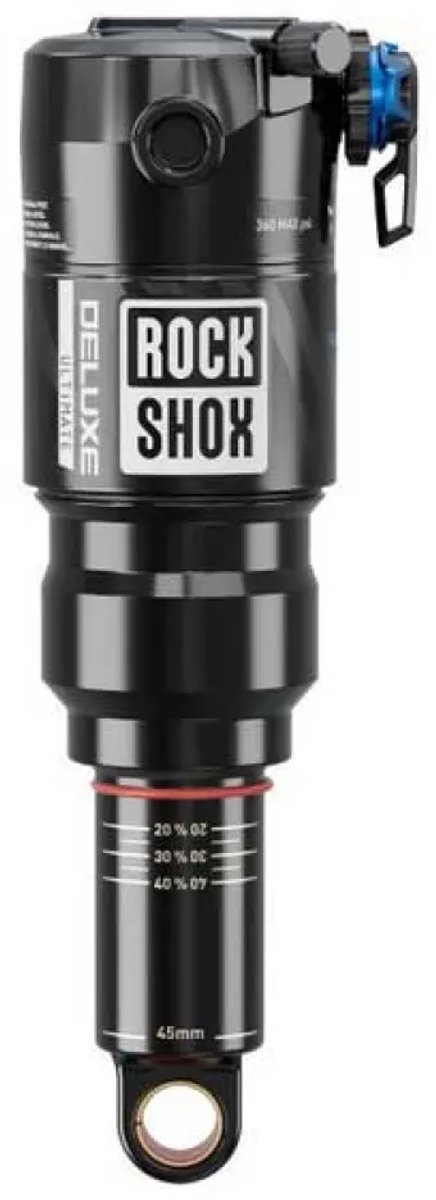 Rockshox Deluxe Ultimate Rct Trunnion/standard C2 Schokdemper Zilver 52.5 mm / 185 mm Voorvork kopen online