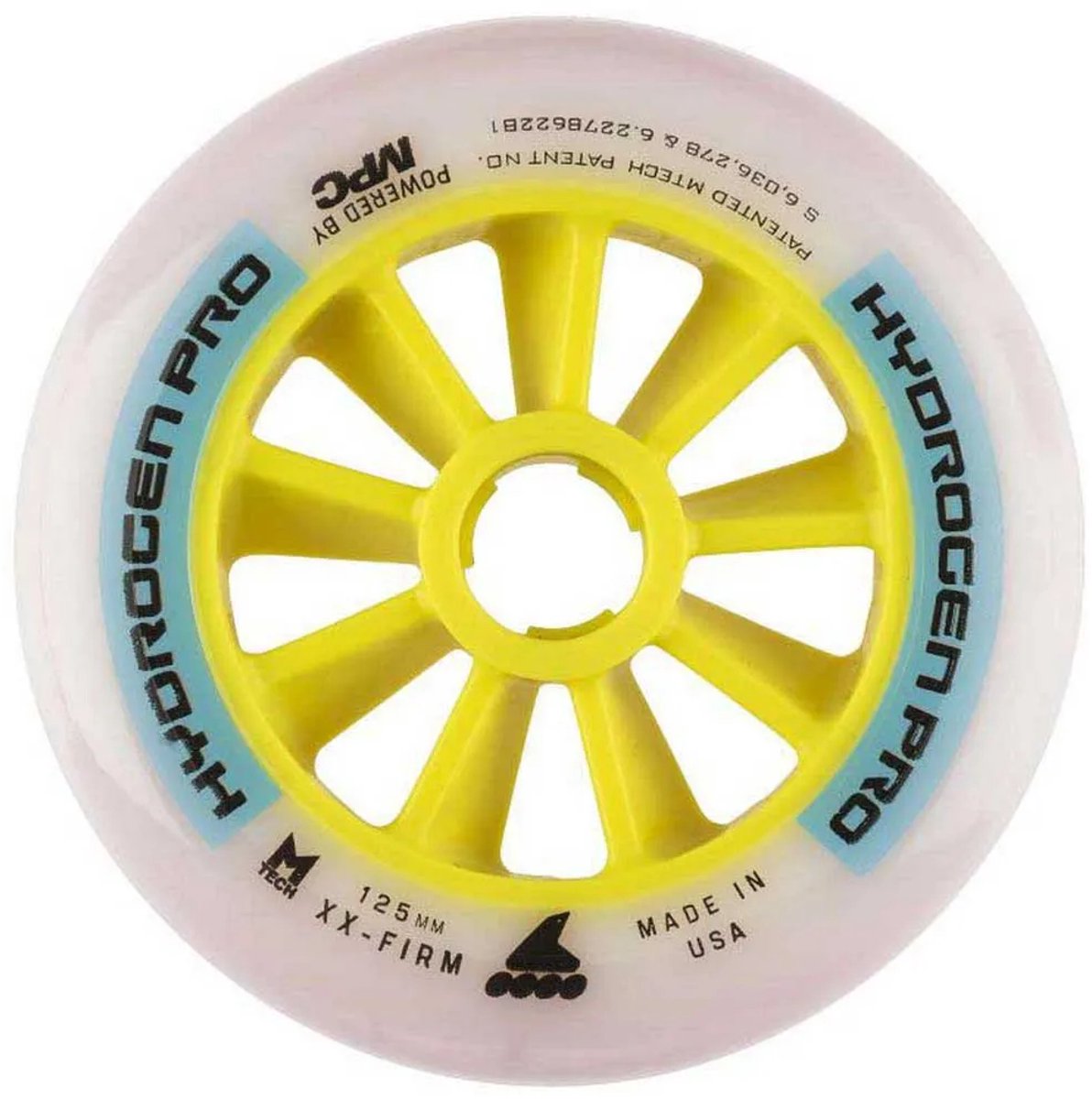 Rollerblade Hydrogen Pro 125 Mm Xx-firm Wiel Goud Skateonderdeel kopen online