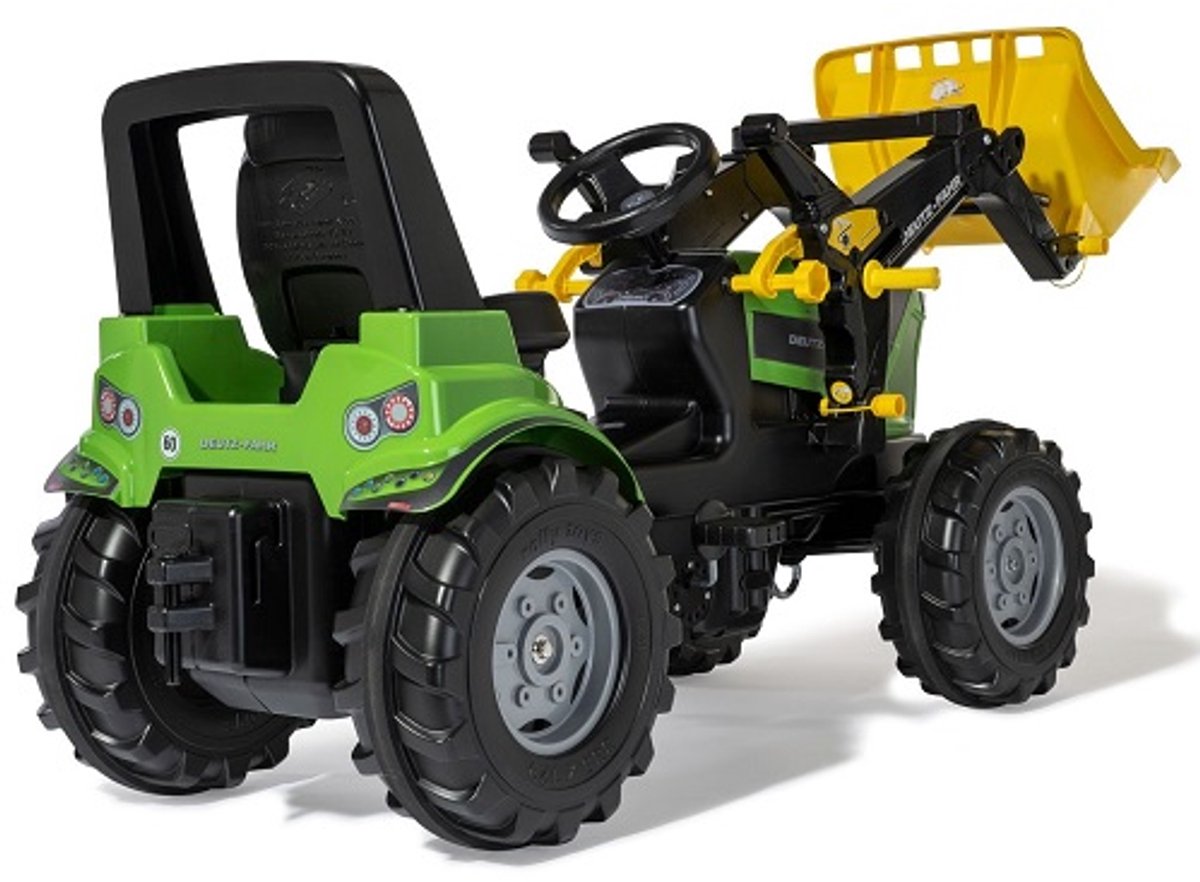 Rolly Toys rollyFarmtrac Premium II Deutz-Fahr 8280 TTV traptractor met voorlader Traptractor kopen online