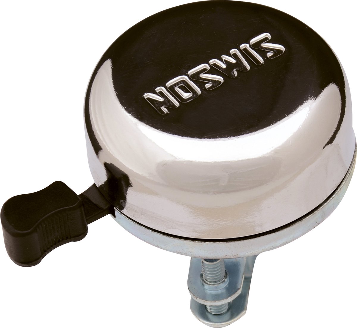 Simson Traditionele fietsbel - chroom staal - heldere klank - eenvoudig te monteren Fiets kopen online