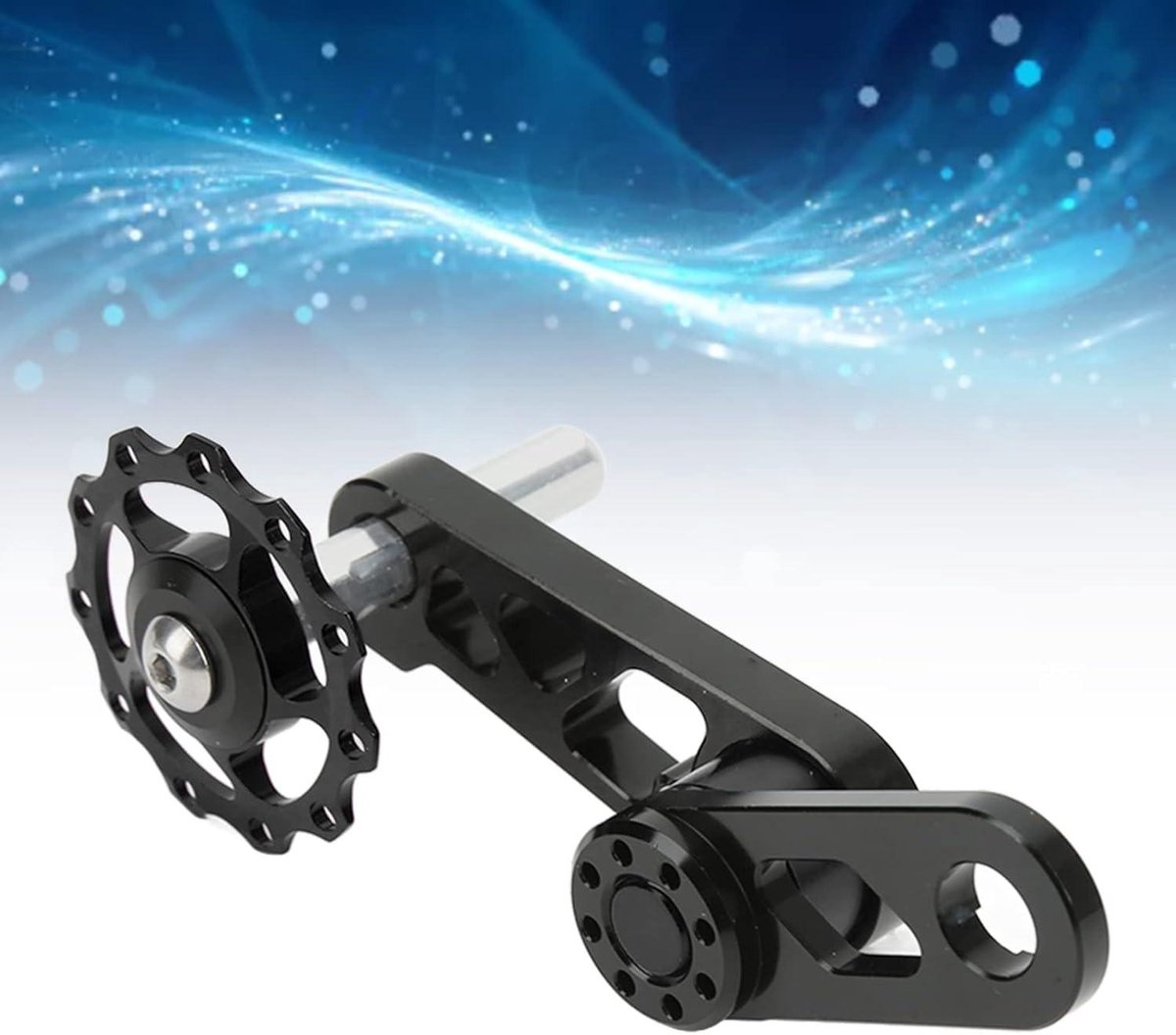 Single Speed Kettingstabilisator voor Vouwfiets (Aluminium, Zwart) met Kettingspanner Fiets kopen online