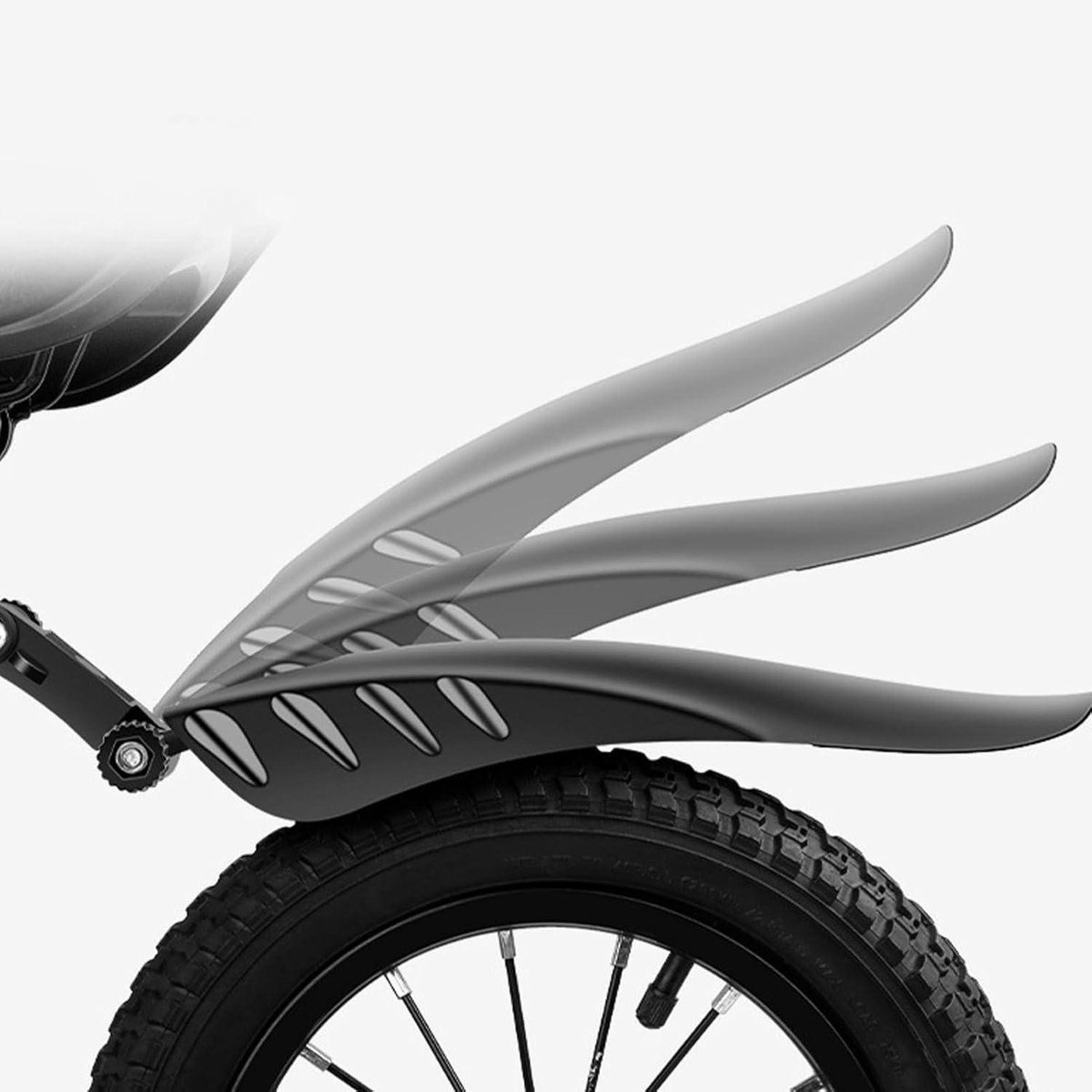 spatborden voor kinderfiets opvouwbaar en waterdicht geschikt voor 12 14 inch fietsen met stofbescherming voor outdoor avonturen