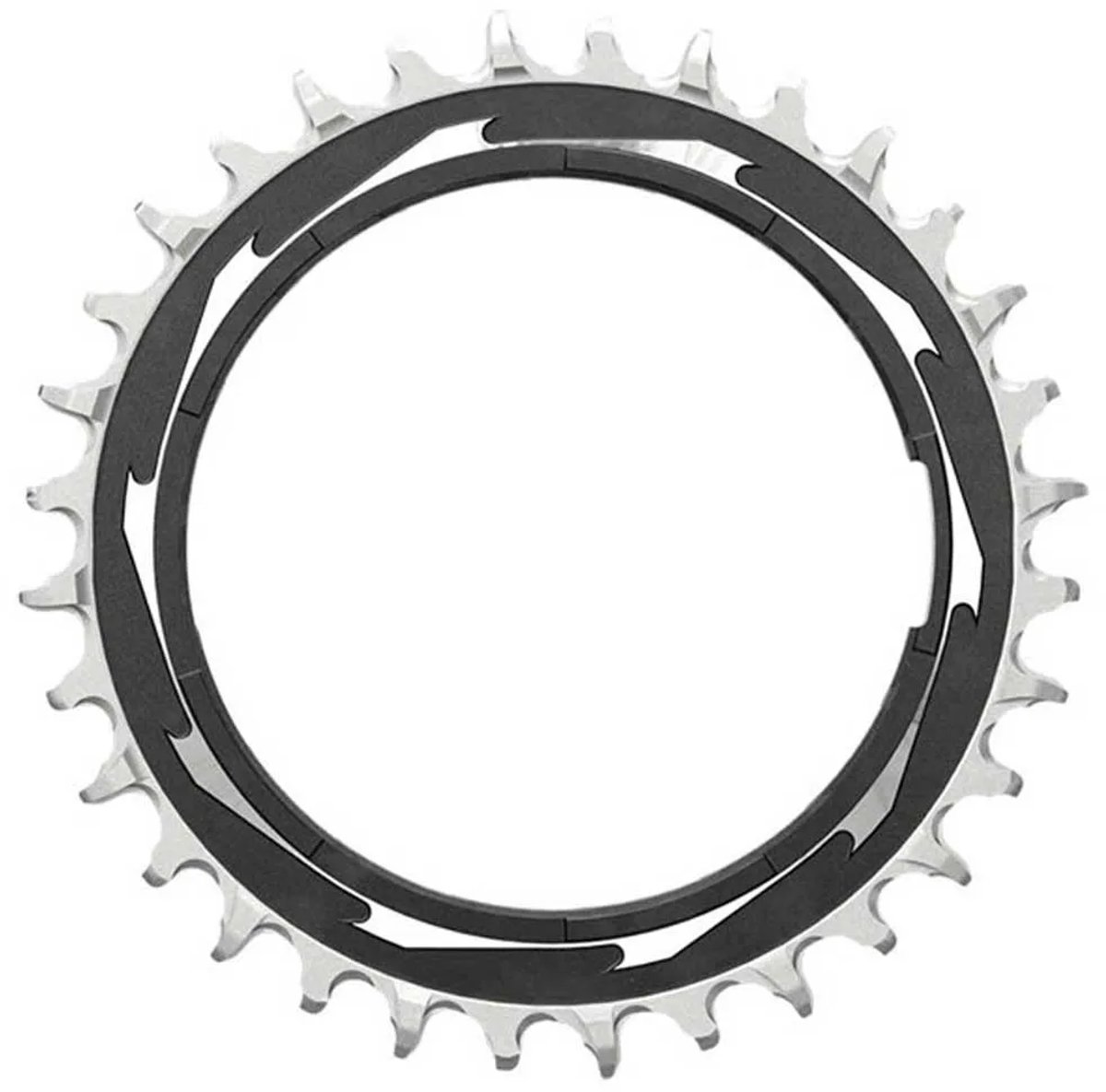 sram t type xxsl d1 eagle 3 mm offset kettingblad zilver 32t