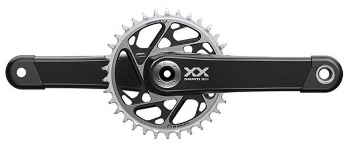 sram xxsl eagle q168 cl55 dub crankstel zilver 170 mm 34t