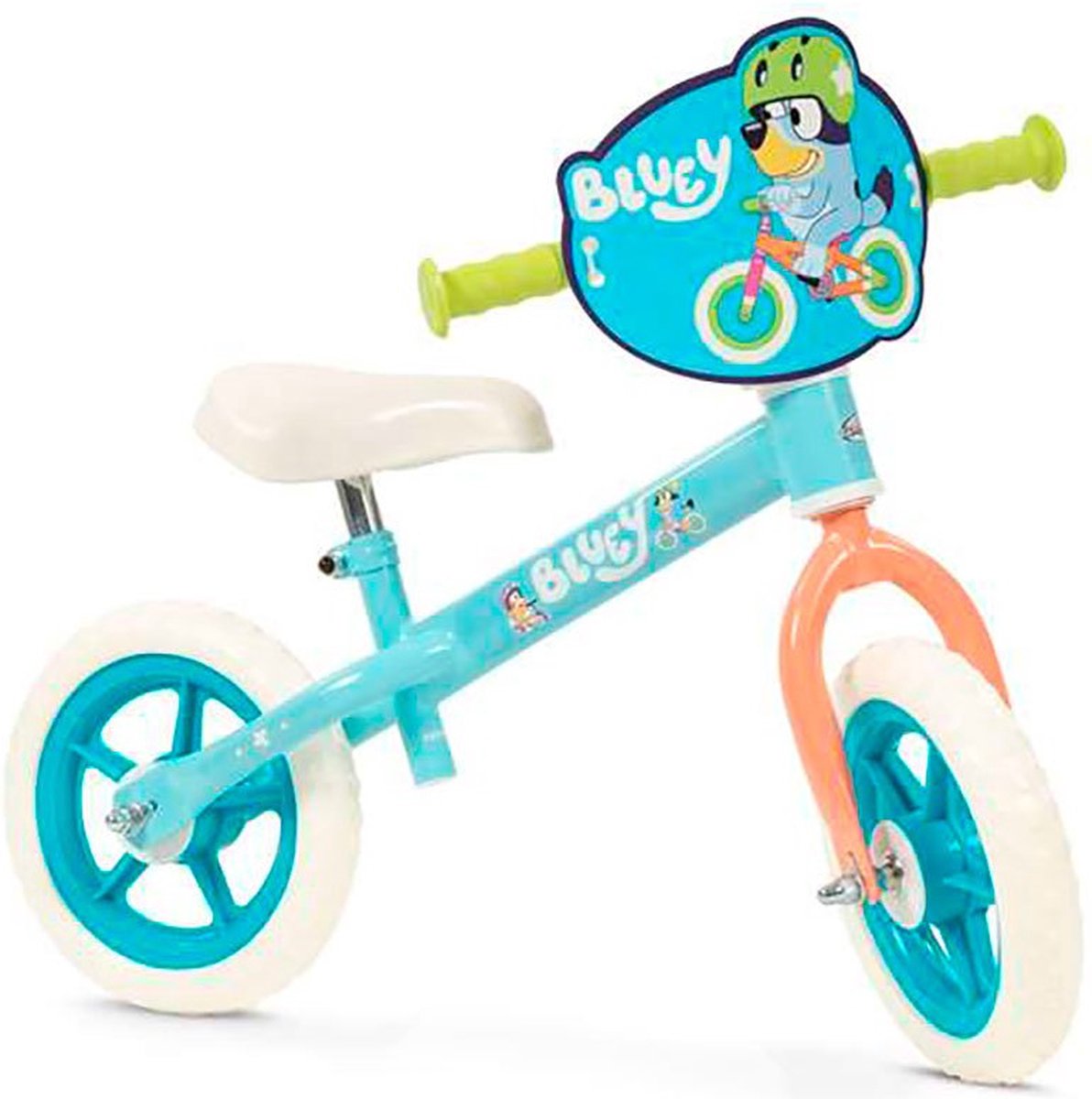 toimsa bikes bike bluey 10 rider loopfiets blauw 24 months 3 years jongen