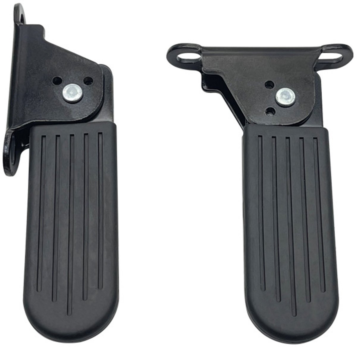 universele voetsteunen voor fatbike geschikt voor v8 v20 h9 metalen steuntjes achter set van 2 zwart