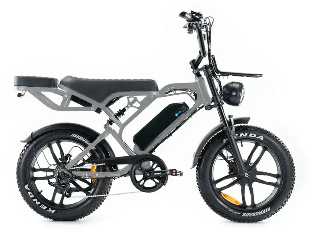 veloride fatbike v20 pro legaal hydraulische remmen 250w nardo grey rijklaar geleverd