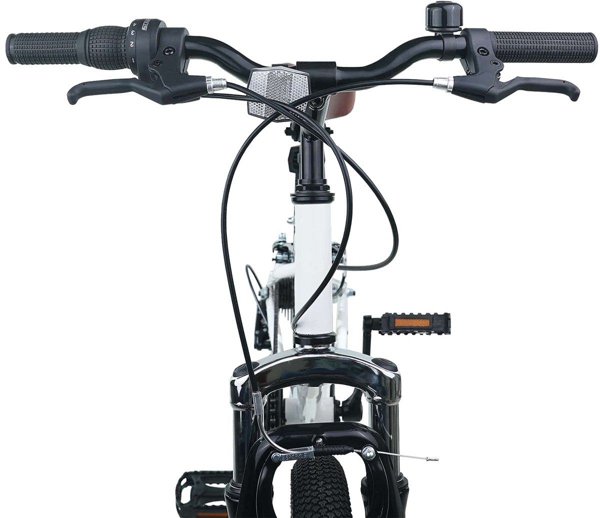 vidaxl kinder mountainbike 20 inch 6 speed voor 5 8 jaar oud wit