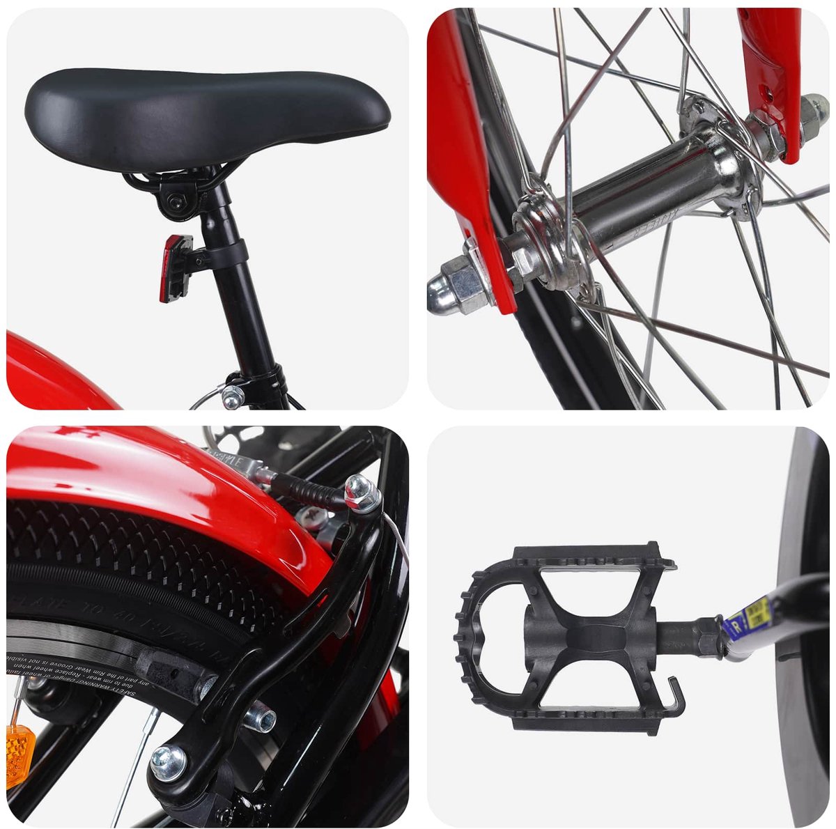 vidaXL - Kinderfiets - 22 - Inch - voor - 7-12 - jaar - oud - Blauw - wit Fiets kopen online