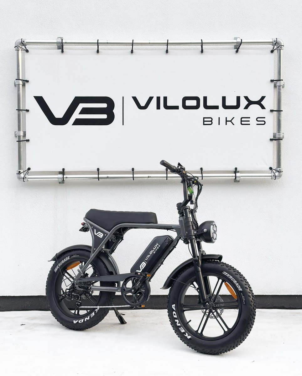 Vilolux® Fatbike electrisch - Fatbike C80 - GREY - Legaal - Rijklaar geleverd - Niet opvoerbare fatbike - 2 Jaar garantie - Hydraulische remmen - Alarm - Telefoontasje - Full Color LCD Display Fiets (elektrisch) kopen online