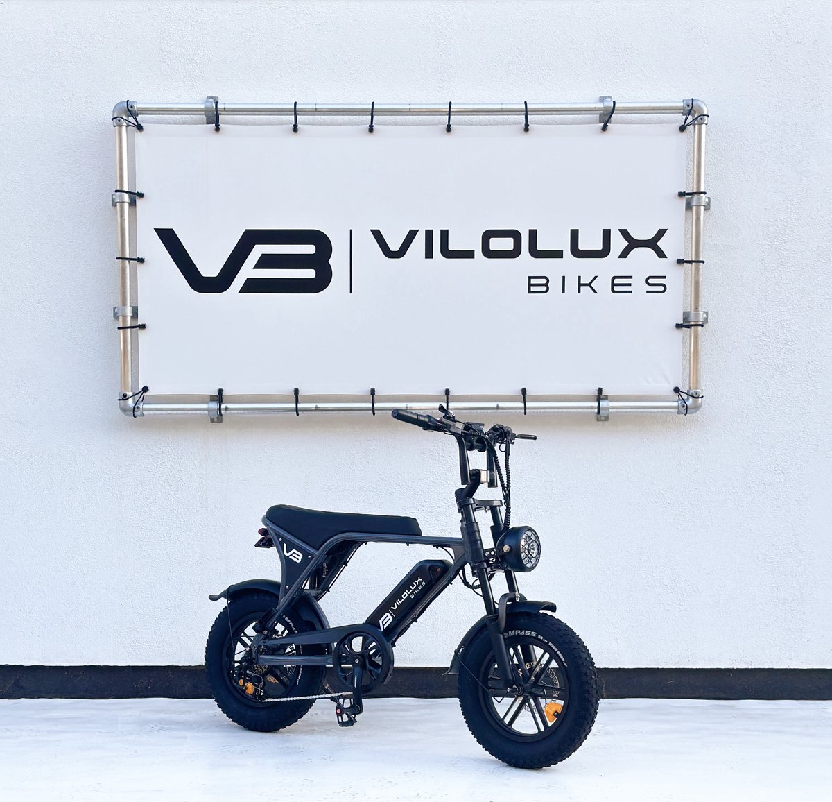 Vilolux Fatbike electrisch - Fatbike C80 Mini - DARK GREY - Legaal - Rijklaar geleverd - 16 inch - Niet opvoerbare fatbikes - 2 Jaar garantie - Hydraulische remmen - Alarm Fiets (elektrisch) kopen online