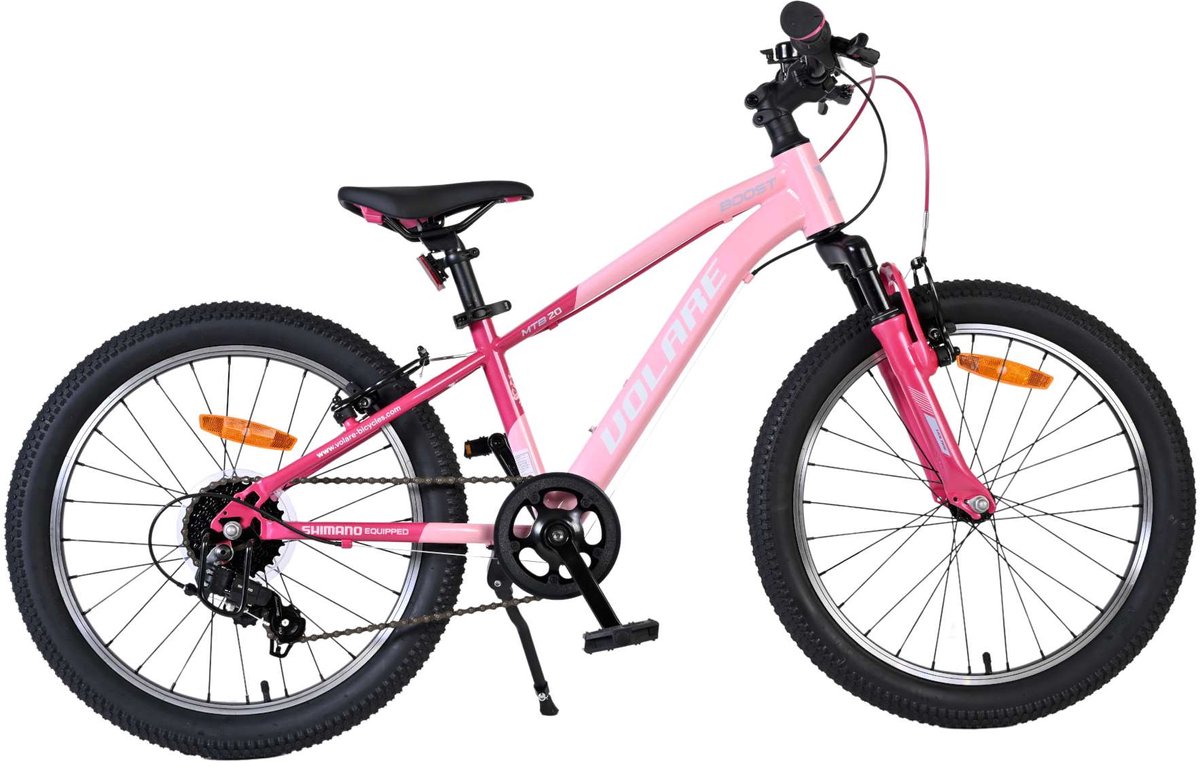Volare Boost Kinderfiets - 20 inch - 7 Speed - Roze Kinderfiets kopen online