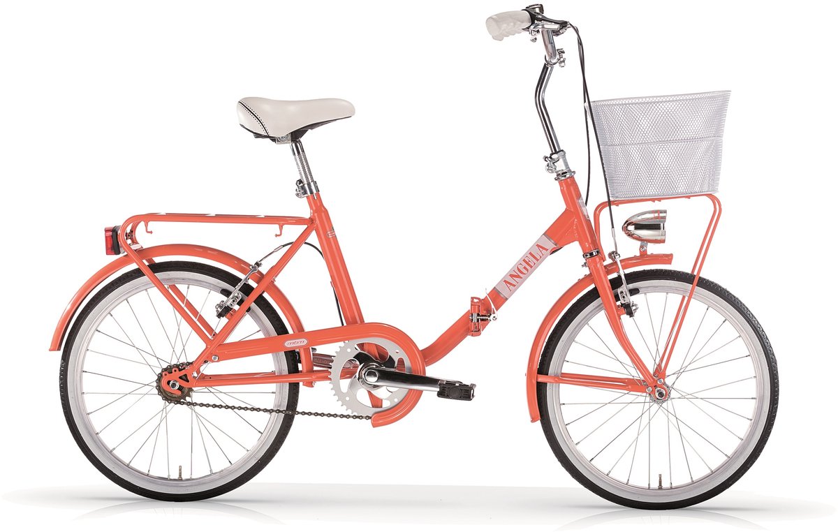 vouwfiets 20 inch nieuw angela oranje