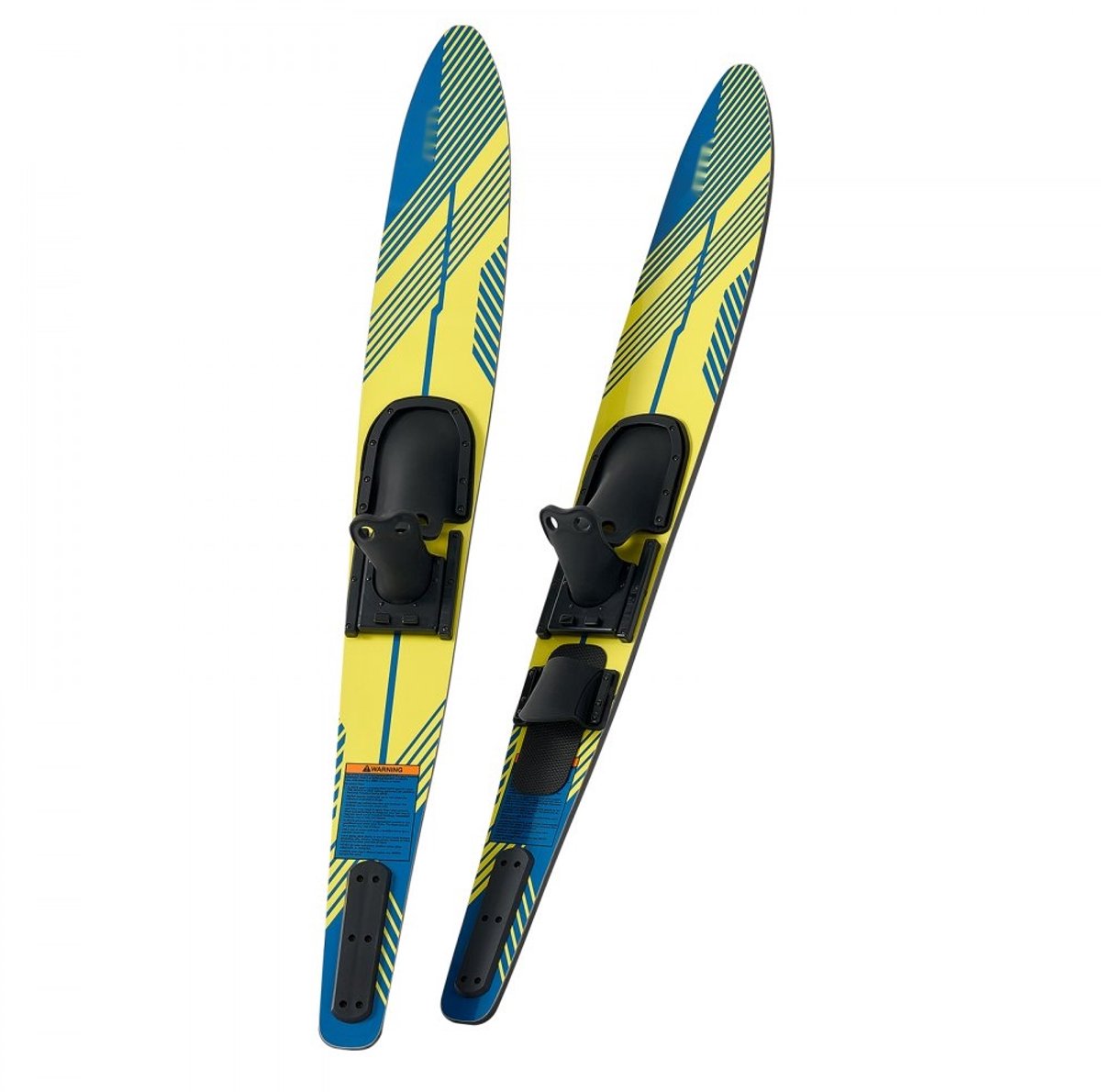 waterski set combo waterski s 150 cm verstelbare bindingen gevoerde achterteenplaat hoogglans uv coating geschikt tot 136 kg volwassenen