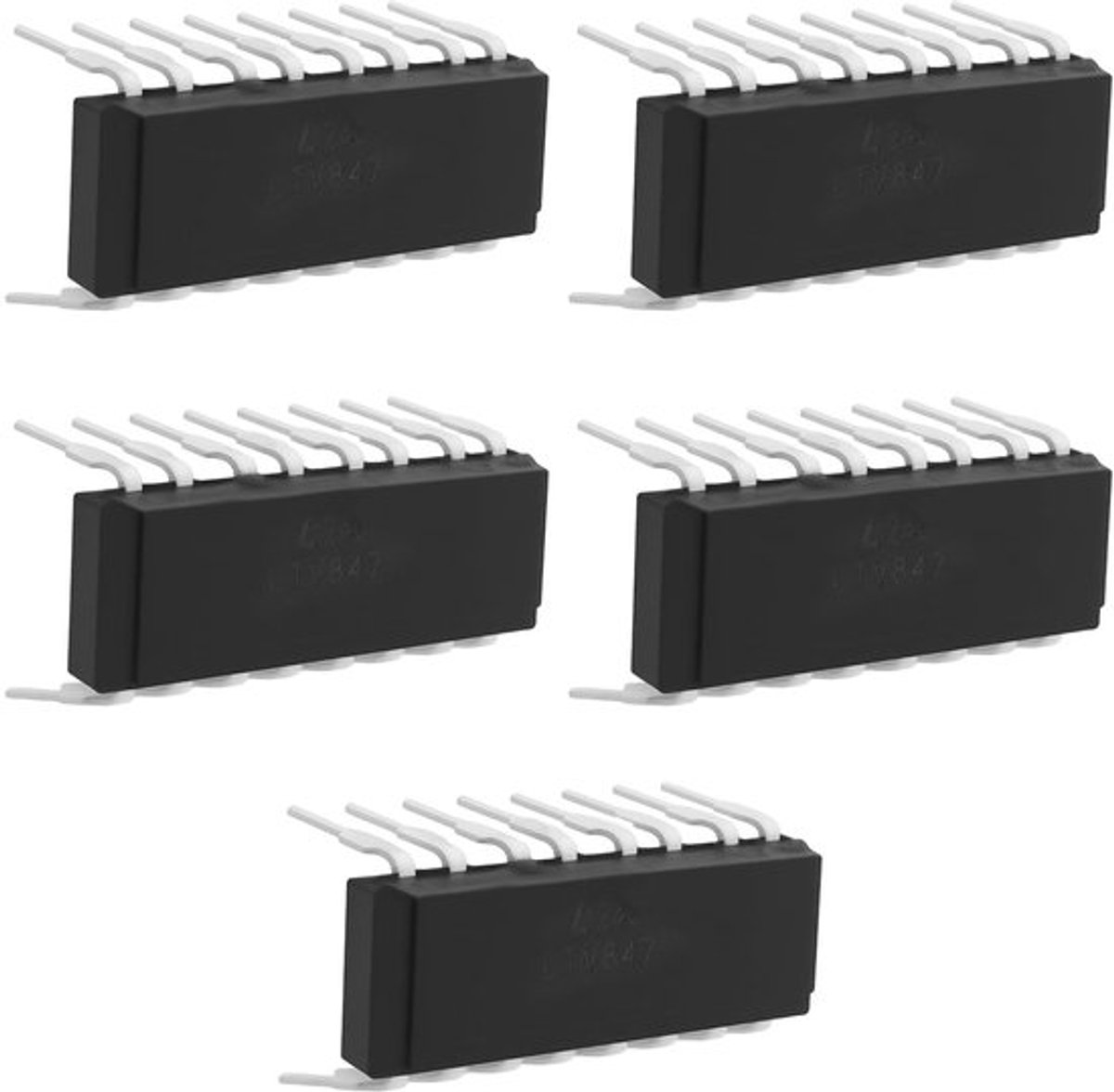 5 stuks 16pin 4 kanalen transistor uitgang ltv847 ltv 847 voor apparaten elektrisch netwerk