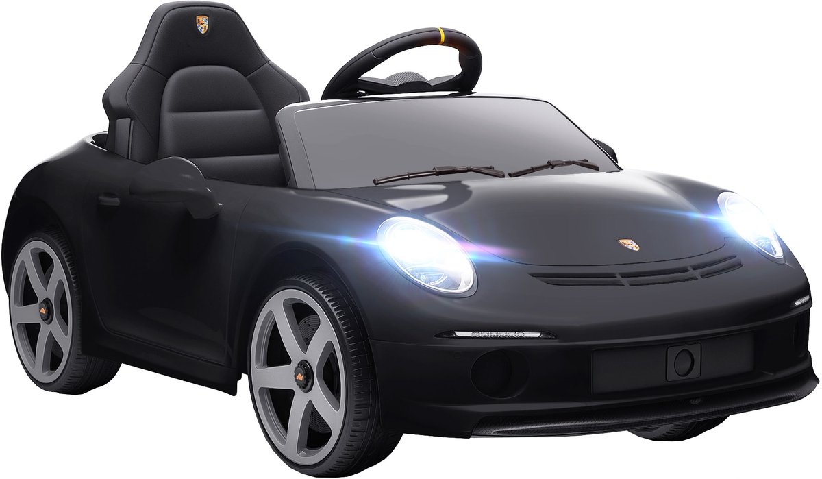 aiyaplay elektrische kinderauto kunststof metaal 108l x 65 5b x 47h cm zwart