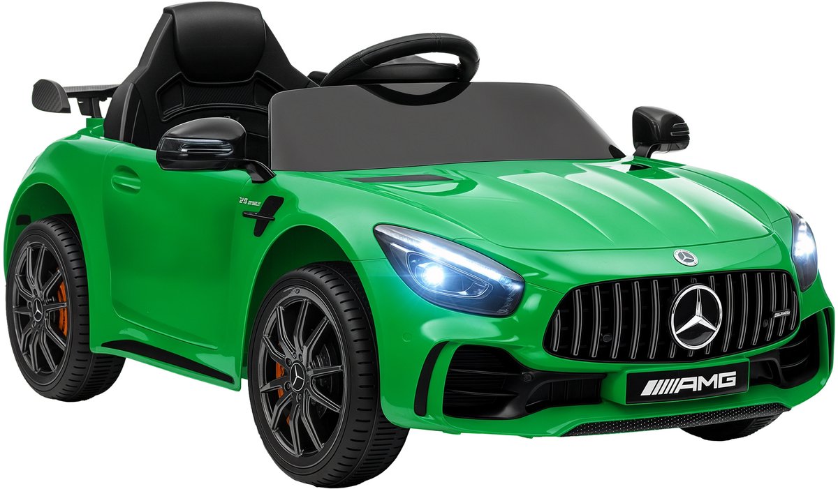 AIYAPLAY Elektrische kinderauto Kunststof, Metaal 108L x 67B x 46H cm Groen Accuvoertuig kopen online