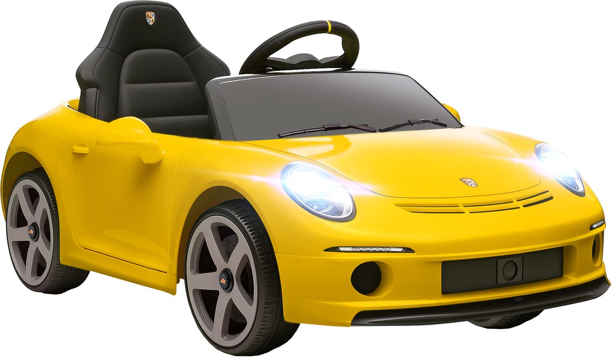 AIYAPLAY Elektrische speelgoedauto Kunststof, Metaal 108L x 65,5B x 47H cm Geel Accuvoertuig kopen online
