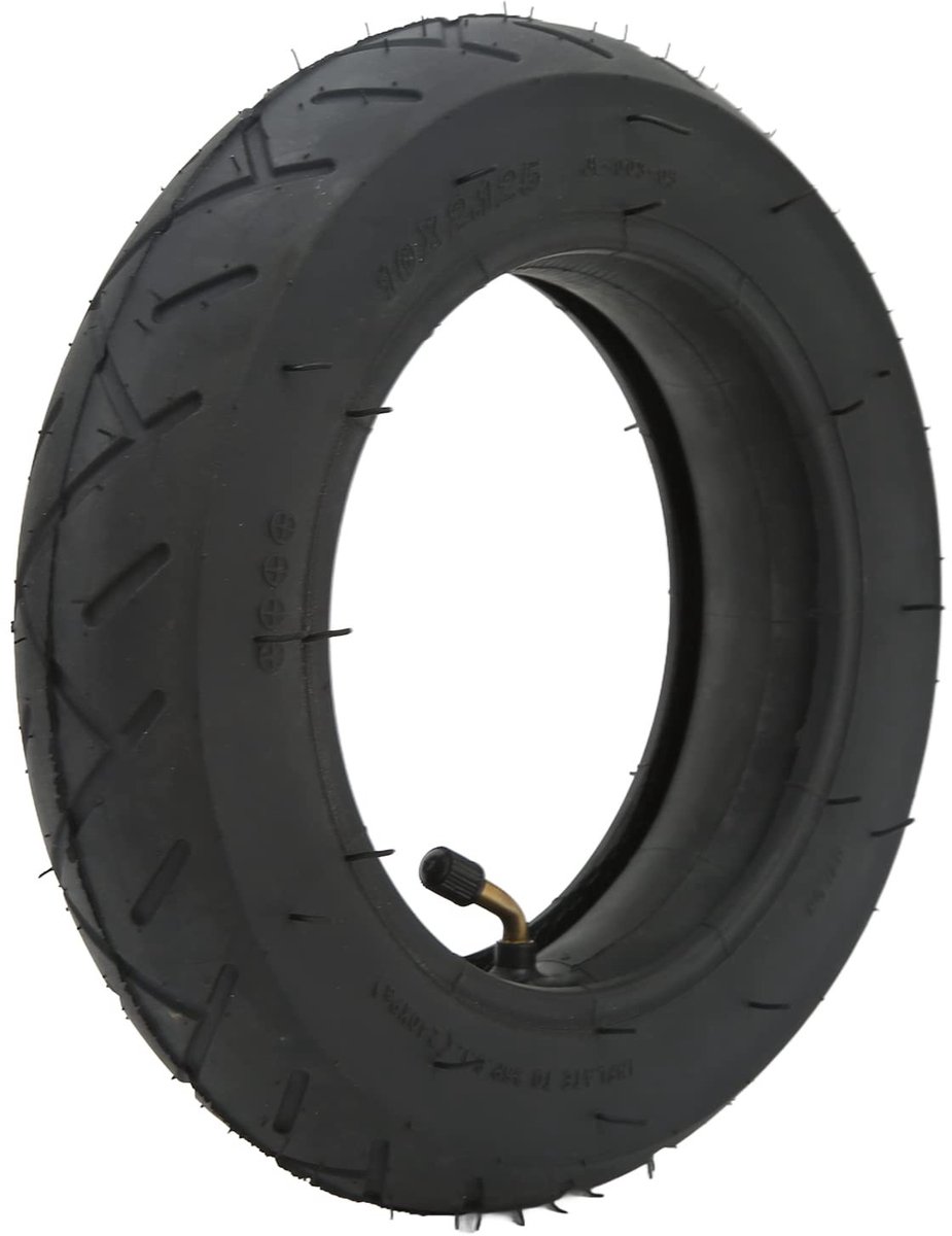 Allecto - Banden 10x2.125 - Elektrische step - Binnenband - Vervanging - Rubber - Elektrische step - Geschikt voor scooters - Zwart - 10 inch Buitenspeelvoertuigaccessoire kopen online